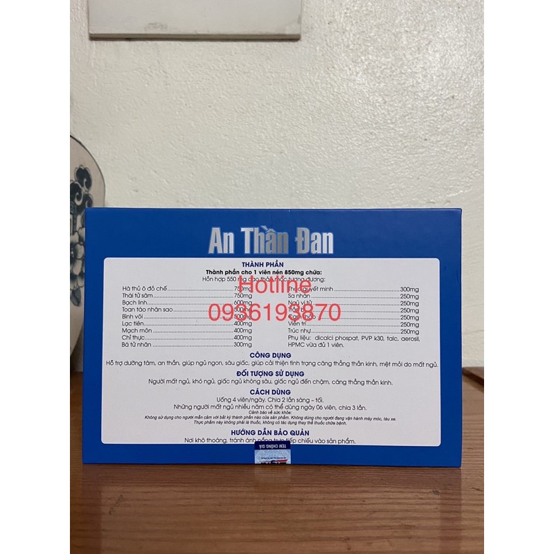 [Mã 66FMCGSALE hoàn 8% xu đơn 500K] AN THẦN ĐAN - Hộp Đôi | BigBuy360 - bigbuy360.vn