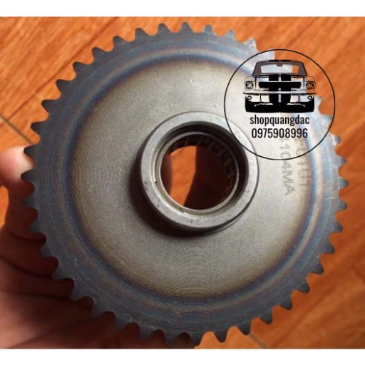 NHÔNG ĐỀ/NHÔNG KHỞI ĐỘNG 41 RĂNG ZIN DÙNG CHO CÁC DÒNG XE SỐ HONDA 100cc (DREAM II, WAVE ZX/A/S/RS/RSX 100cc) CHÍNH HÃNG