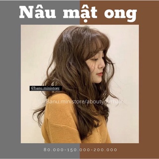 Nhuộm tóc Nâu mật ong