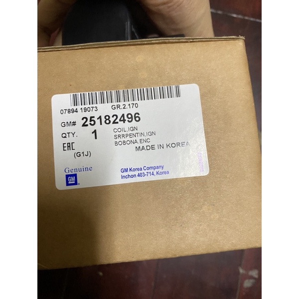 Mô bin đánh lửa Gentra,Aveo,Captival,Matiz 4 Gm: 25182496