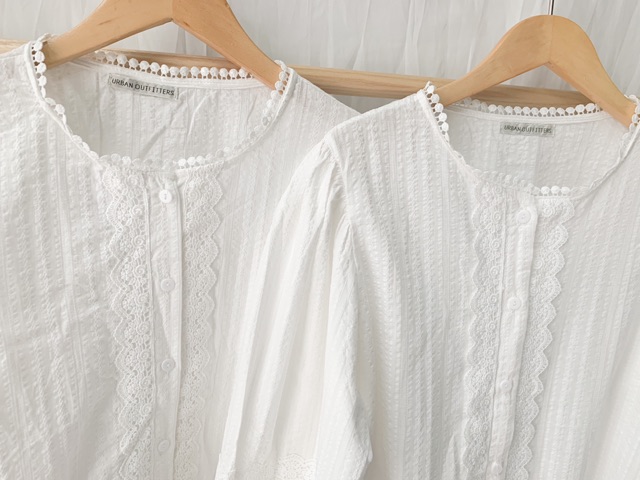 [Mã WASKT304 giảm 15% tối đa 30K đơn 99K] Áo babydoll trắng mã 1108 | BigBuy360 - bigbuy360.vn