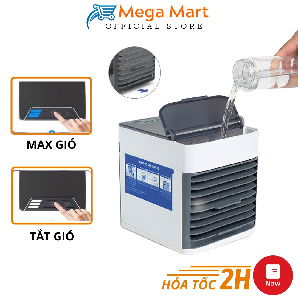 Quạt Điều Hòa Hơi Nước Mini Đề Bàn Nguồn USB Dành Cho Văn Phòng Và Cá Nhân