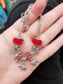 Vòng charm bạc Thái