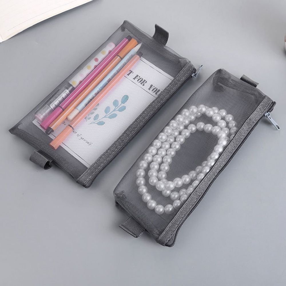 Túi đựng bút chì 2 trong 1 có khóa kéo tiện dụng