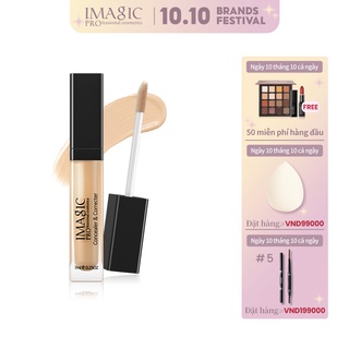 Kem Che Khuyết Điểm Dạng Lỏng IMAGIC Lâu Trôi Chống Nước Che Quầng Thâm Và Vết Mụn Trên Mặt 32g