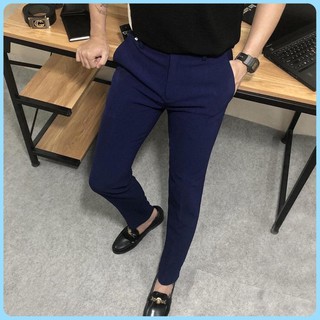 Quần tây - Quần âu nam - Dáng côn trẻ trung, chất vải mềm mịn, dầy dặn, không xù, không nhăn, dễ phối đồ với sơ mi