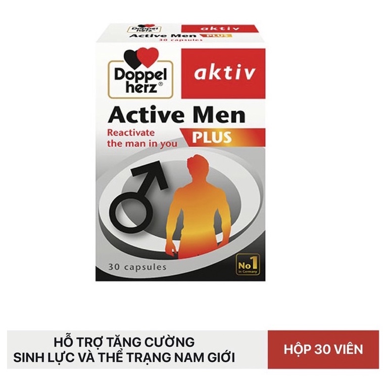 Active Men Active DoppelHerz (Hộp 30 viên)