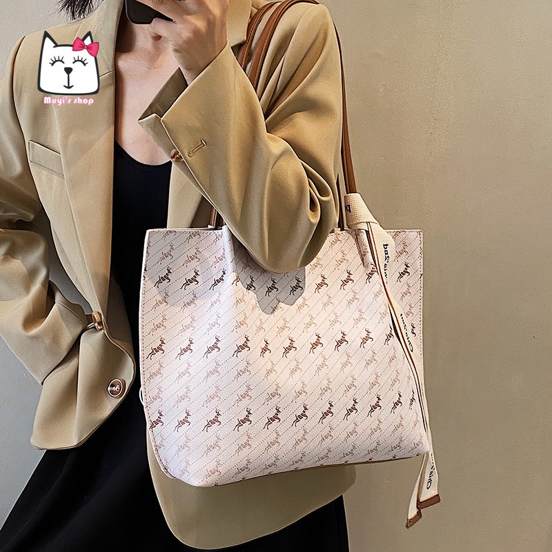 Túi Vải Đeo Vai In Họa Tiết Phong Cách Cổ Điển Thời Trang Cao Cấp Dành Cho Nữ