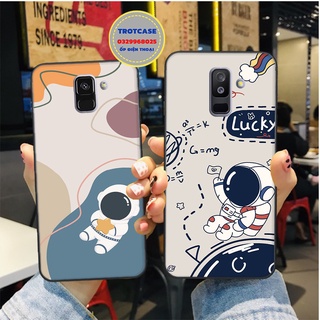 Ốp lưng Samsung A6 / A6 Plus / A8 / A8 Plus / J6 / J6 Plus / J8 / J4 Plus - in hình phi hành gia vũ trụ cute nhất 2021