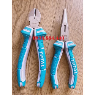 Bộ 2 Kìm cắt 160mm,Kềm cắt mỏ dài 6" Total THT130606PTHT120606P - THT130606PTHT120606P