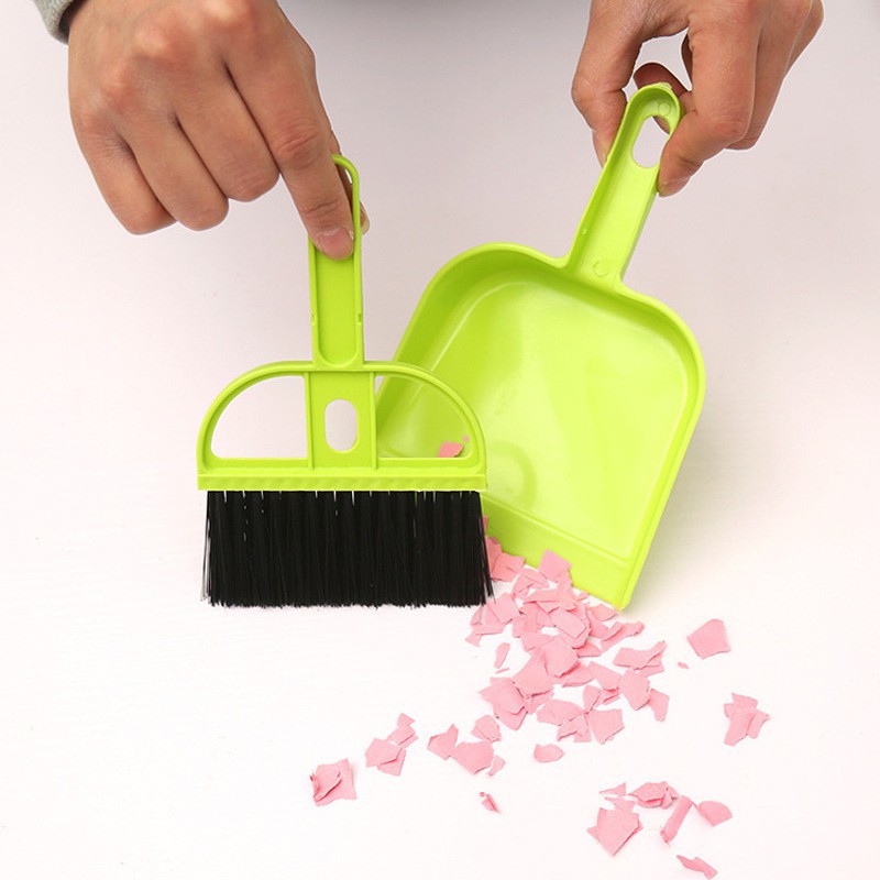 Bộ chổi quét và hốt rác mini