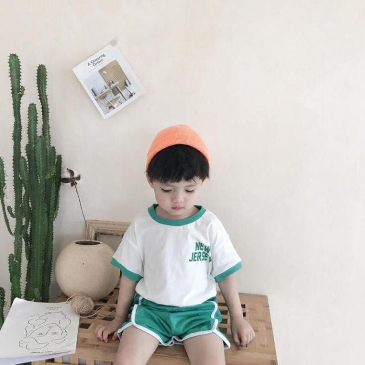 Đồ Bộ Bé Trai, Bé Gái Minky Mom Chất Thun Lạnh, Đồ Bộ Cho Bé Mặc Nhà Cộc Tay Mùa Hè MKM21-01 .