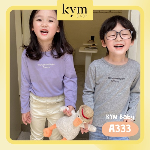 Áo Thun Dài Tay Firenze cho bé A333