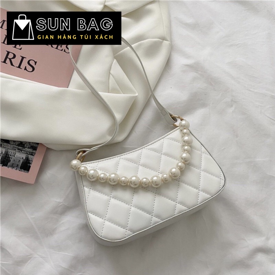 Túi xách nữ đeo chéo, túi đi chơi, đi học, da cao cấp size 22cmSB010
