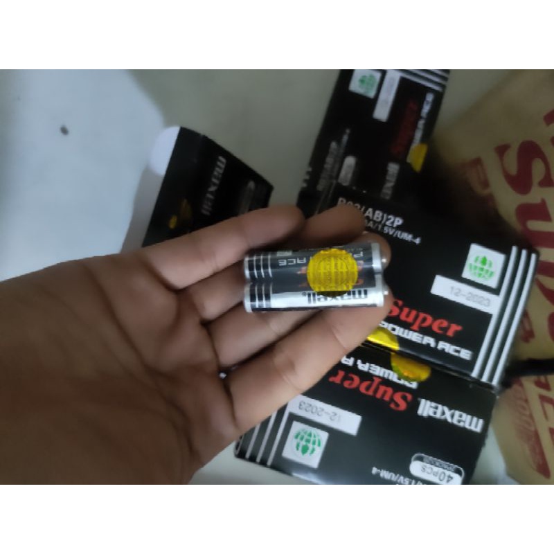 hộp 40 viên pin 3A maxell loại 2,pin AAA maxell,pin nhỏ