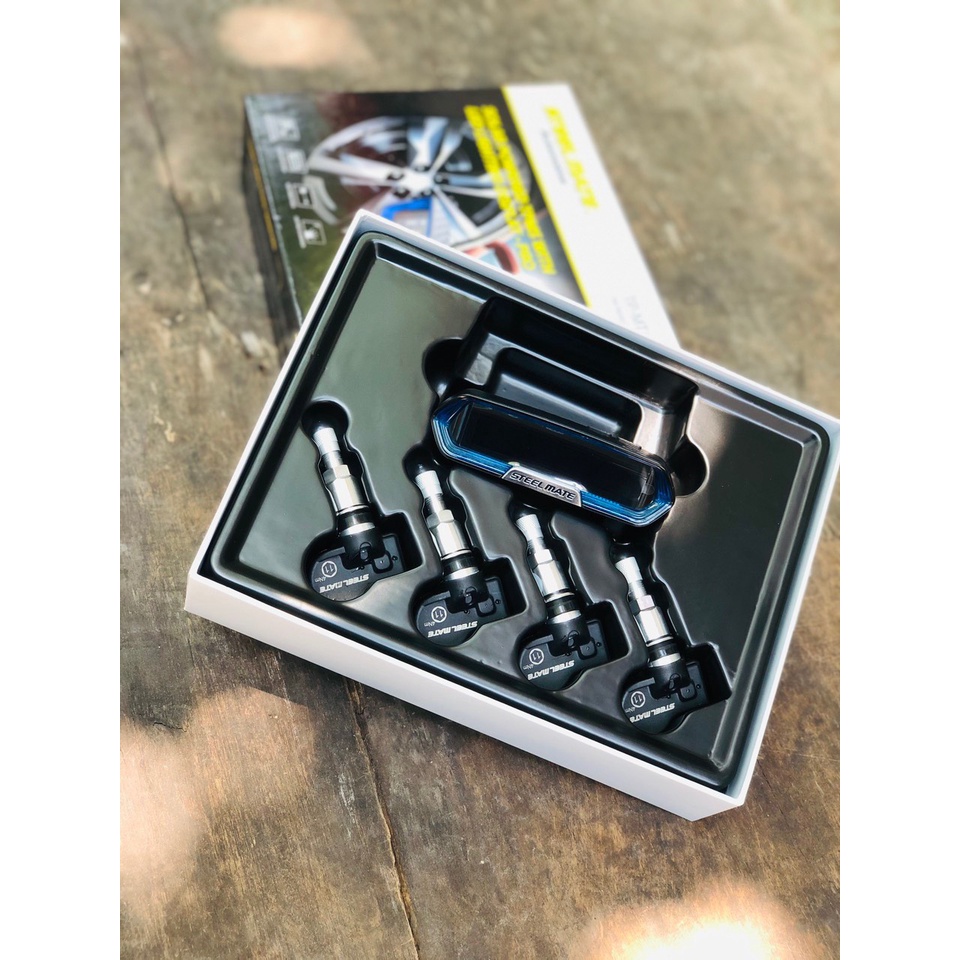 Cảm Biến Áp Suất Lốp Ô tô Steelmate MT11 Pro Van Trong Sạc Năng Lượng Mặt Trời -Bảo hành chính hãng 3 năm