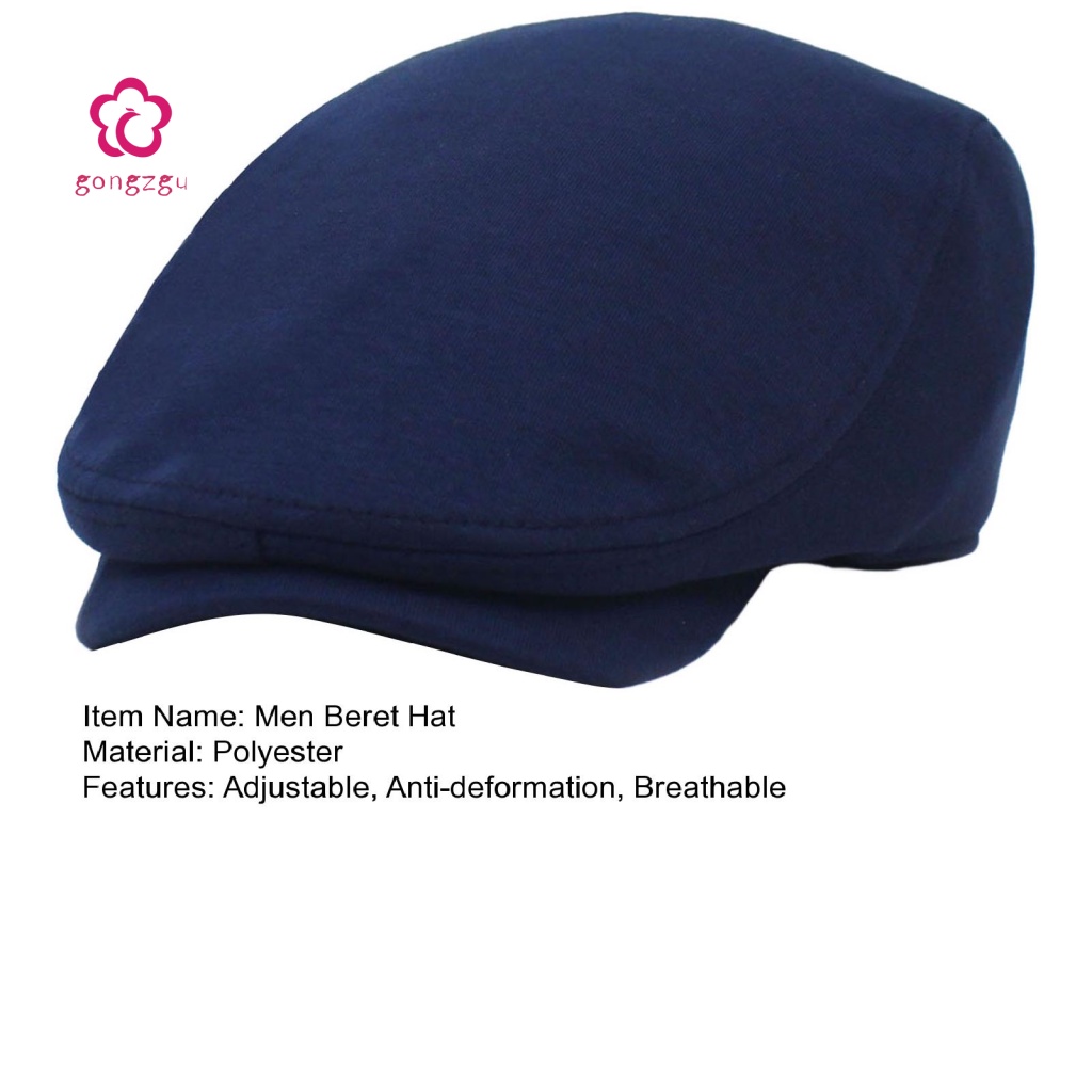 (Mới) Mũ Beret Họa Sĩ Thanh Lịch Dễ Phối Đồ Cho Nam