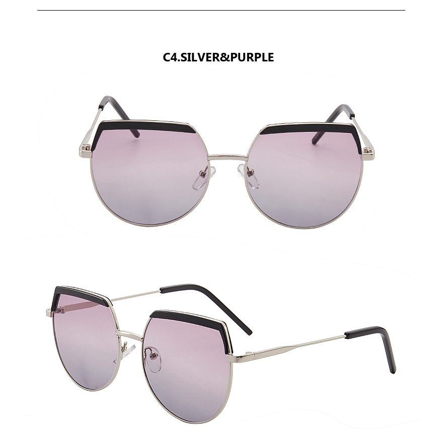 Kính mát gọng kim loại thời thượng cho nam nữ