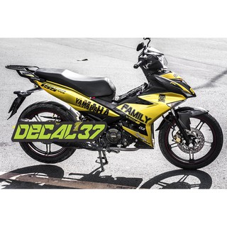 Tem Trùm Exciter 150 Ramos đen vàng
