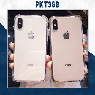 Ốplưng,case điện thoại silicon trong chống sốc 4 góc cho iphone 7/8plus,X/XsXsMax/11/11promax/12/12pro/12promax