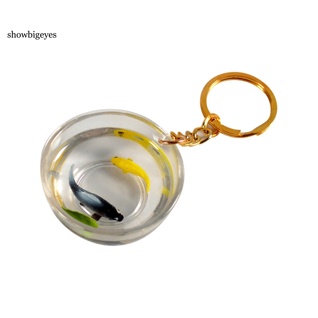 Móc khóa hình cá Kois may mắn mini thân thiện với môi trường