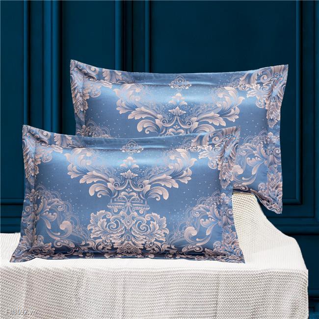 Vỏ gối lụa  Satin Gối Mùa Hè Một Cặp