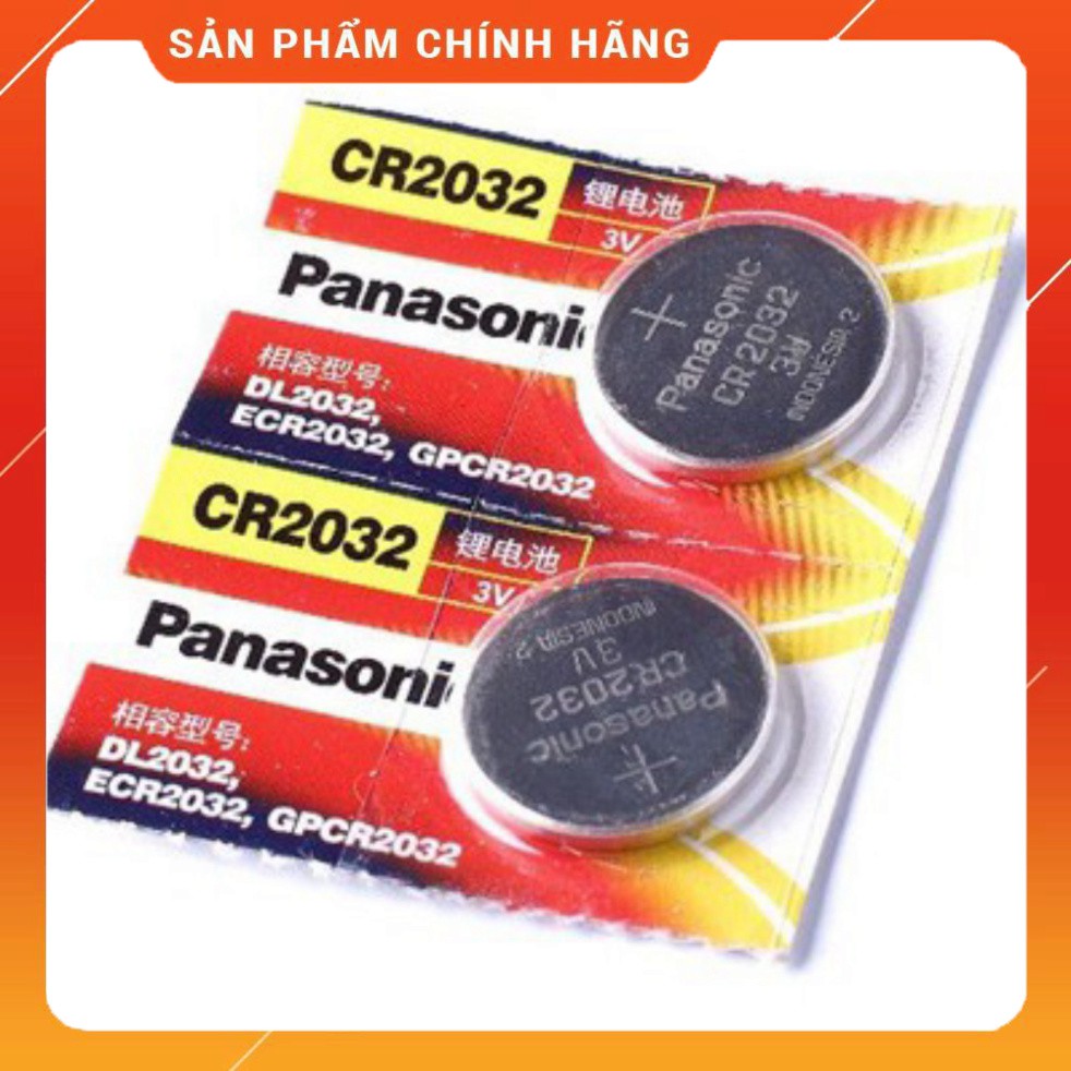 Pin Panasonic CR2032 3V Lithium - Pin cúc khuy áo