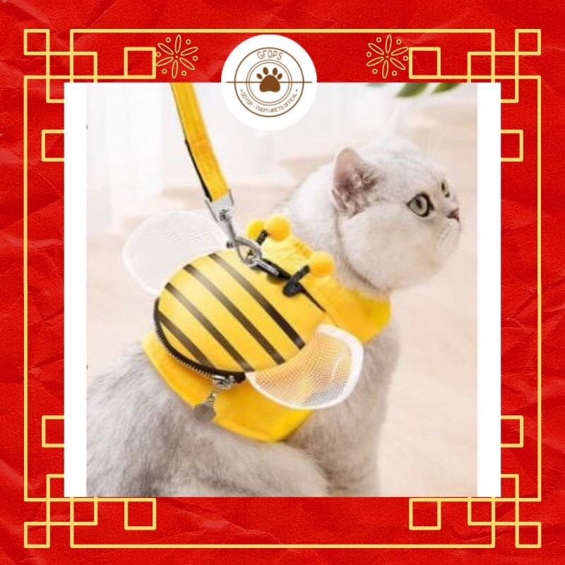 Dây dắt style con &quot;ong chăm chỉ&quot; xinh xắn