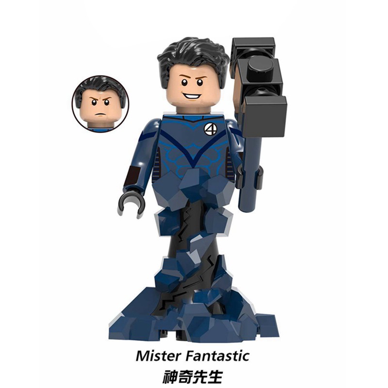 Mô hình lắp ghép hình nhân vật siêu anh hùng marvel