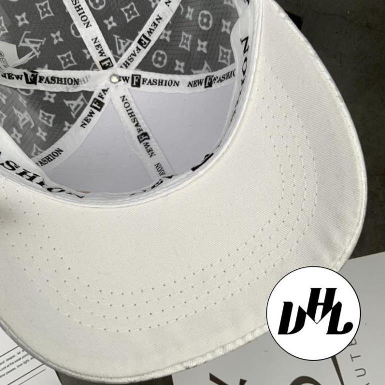 Mũ Lưỡi Trai Phối Lưới Von in LV Gắn Logo Cao Cấp Giá Rẻ Thời Trang Nam Nữ