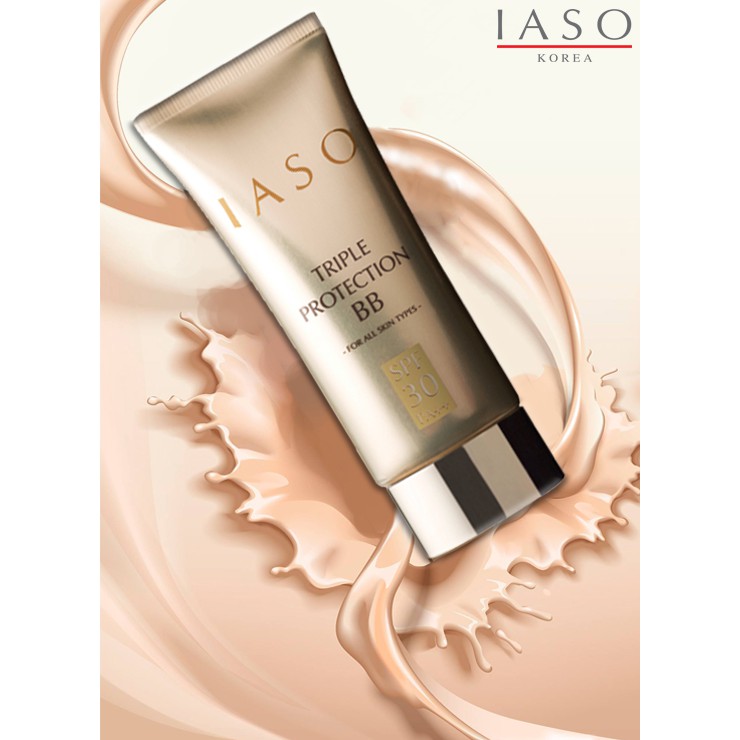 KEM NỀN BB IASO TRIPLE PROTECTION SPF30 PA++ | BigBuy360 - bigbuy360.vn