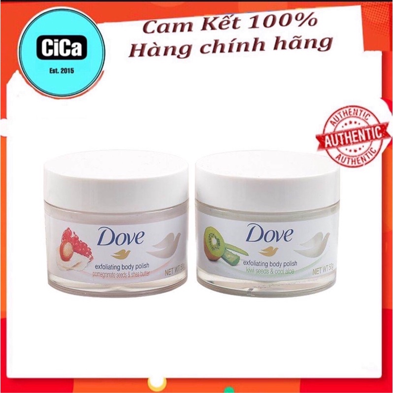 SÉT 2 TẨY DA CHẾT DOVE (BẢN TRUNG)