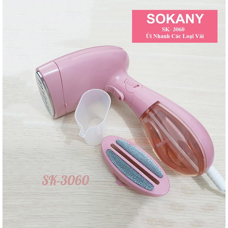 [ Sale Sập Sàn ] Bàn Là Hơi Nước Cầm Tay Sokany SK 3060 - 2021