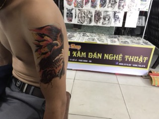 🐠 Hình Xăm Dán cá chép