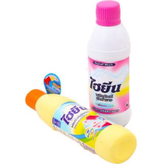 6 chai tẩy trắng 600ml và 2 chai tẩy màu 500ml Hygiene Thái Lan
