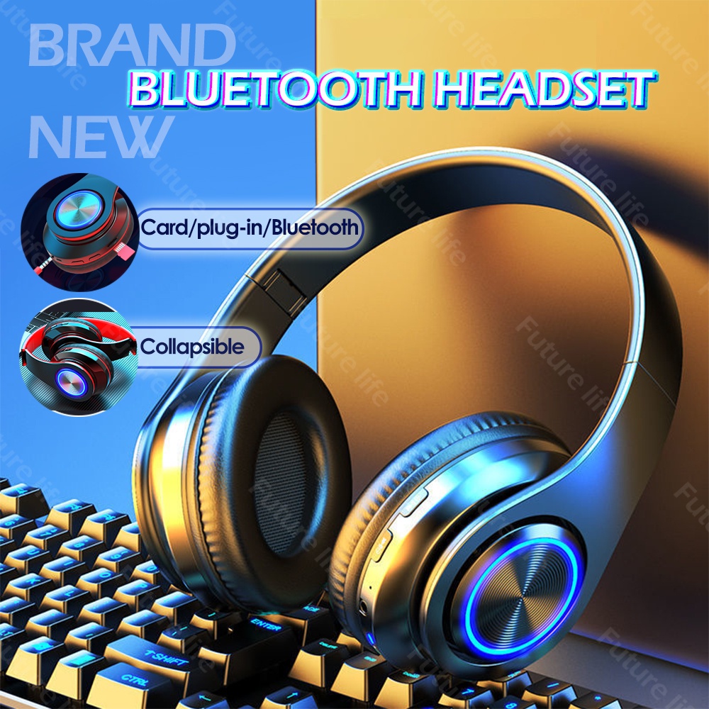 Tai Nghe Bluetooth 5.0 HD Sound Headphone Bluetooth Noise Reduction Tai Nghe Không Dây