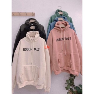 Áo hoodie ESSENTIALS in ngang ngực