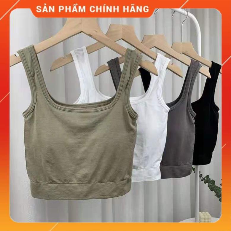 ❤️ Áo Bra Thun Mềm Dáng Lửng Sẵn Đệm Ngực Siêu Hot 1809 ❤️