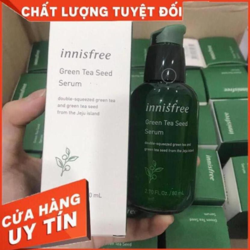 Serum innisfree Tinh chất dưỡng ẩm Green Tea Seed Trà Xanh Hàn Quốc 80ml