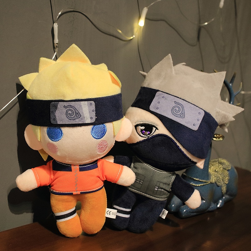 Búp Bê Nhồi Bông Hình Nhân Vật Hoạt Hình Naruto Kích Thước 20cm