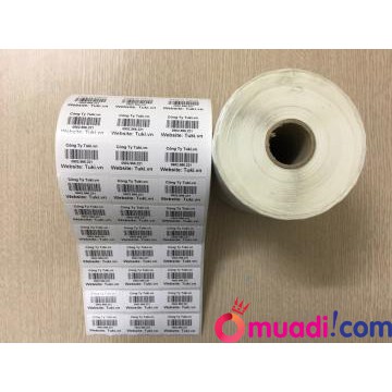 Giấy in tem khô 50*30 / khổ 40*30 /khổ 35*22