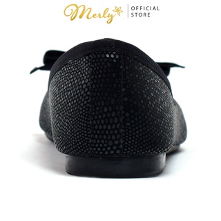 Giày búp bê nữ nơ Merly 1397