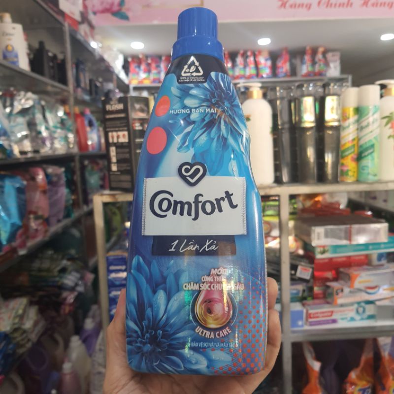 Nước Xả Vải Comfort Đậm Đặc 1 Lần Xả ương Ban Mai Chai 800ml