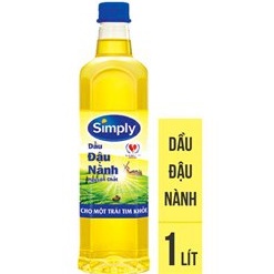 [PHIÊN BẢN MỚI] Dầu đậu nành SImply 1L.