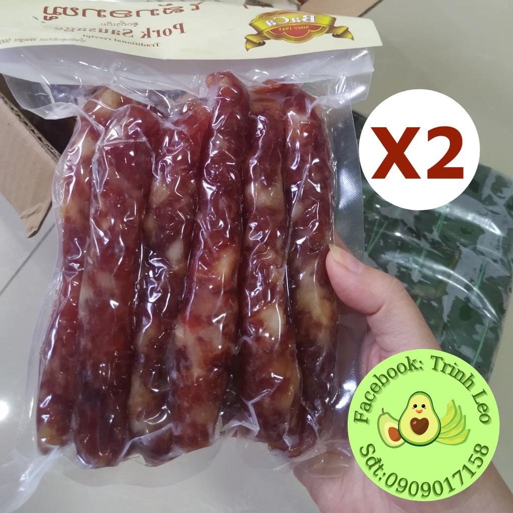 Lạp xưởng Lào PORK SAUSAGE ( Gói 500gr - 1kg ) | BigBuy360 - bigbuy360.vn