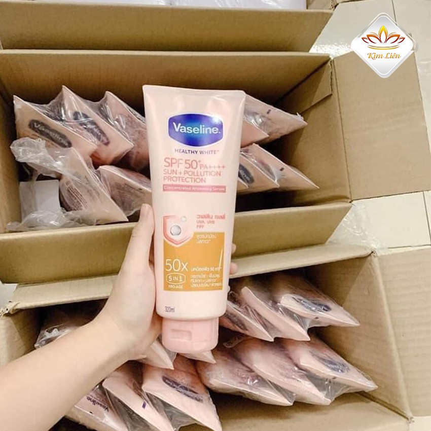 Dưỡng thể Trắng Da VASELINE 50x Thái Lan