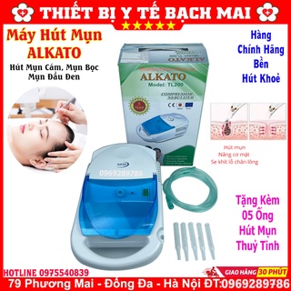 Máy hút mụn, phun sương alkato - hút sạch mụn cám, mụn đầu đen, mụn bọc - bảo hành 05 năm