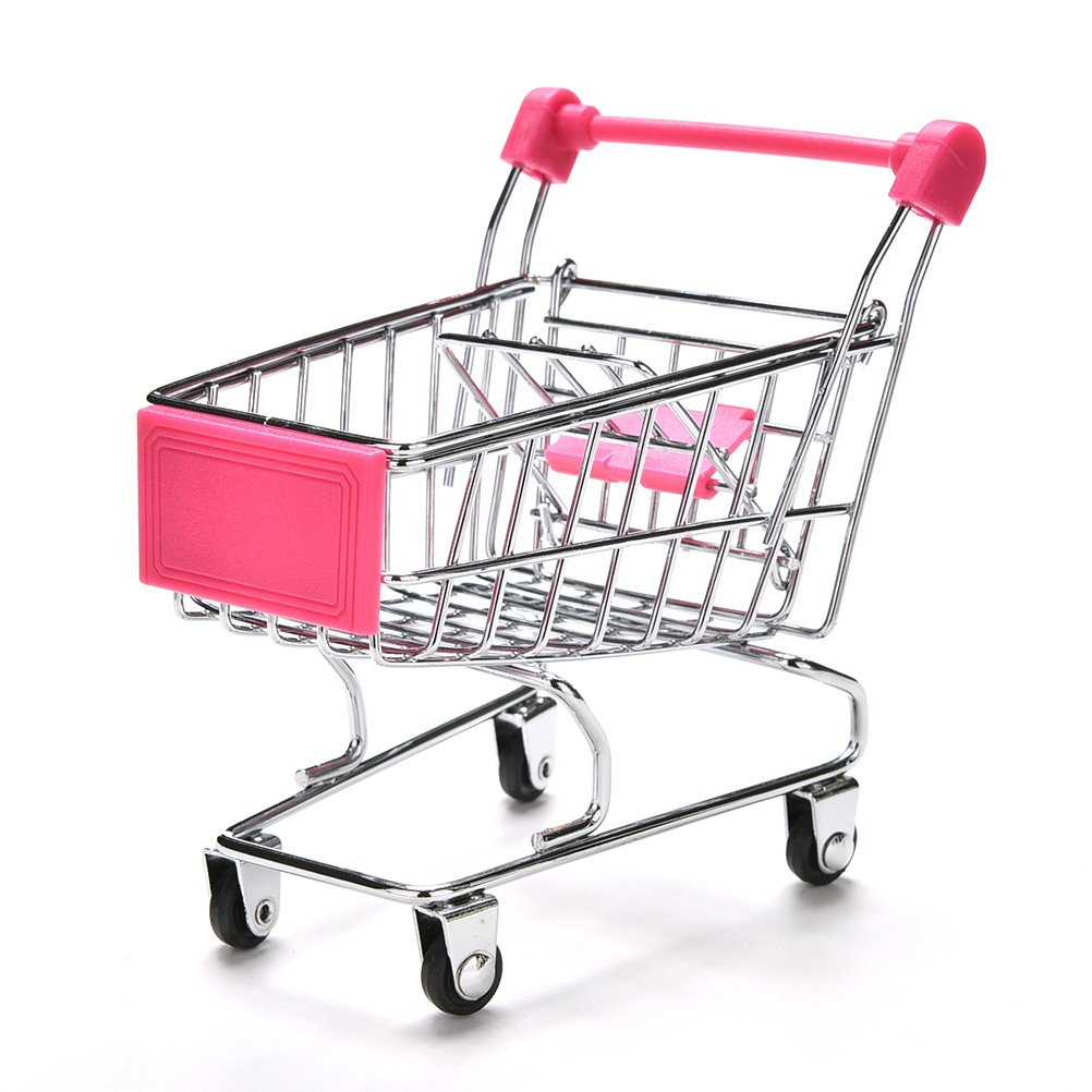 (Hàng Mới Về) Xe Đẩy Siêu Thị Đồ Chơi Giúp Phát Triển Trí Não Cho Bé