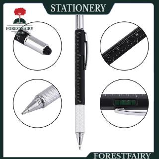 【0501】6 In 1 Multifunctional Touch Screen Tool Stylus Pen With Screwdriver Tool