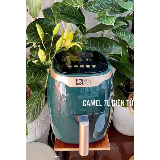 Nồi Chiên Không Dầu CAMEL Dung Tích 5L.6.5L.7L .8Lít Tiện lợi Tha Hồ Nấu Nướng [CHÍNH HÃNG BH 6 THÁNG LỖI 1 ĐỔI 1]